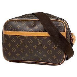 Bolso de hombro Louis Vuitton Reporter PM Castaño