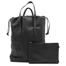 Louis Vuitton LV Circle Cabas Light Tote Bag Black