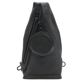 Bolso Duo Sling Monogram Shadow Louis Vuitton Negro