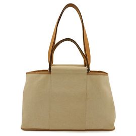 Hermès Saco Cabas Elan PM HERMES Outro Castanho claro