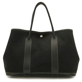 Hermès Borsa Tote Hermes Garden PM Nero