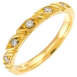 Anello Chaumet Torsade in oro giallo 18K e diamanti Altro