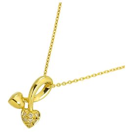 Collar Christian Dior con diseño de corazón Otro