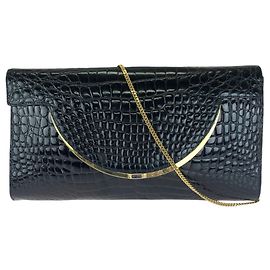 Borsa BALLY Vintage 2-way in pelle Dark Navy Blu navy
