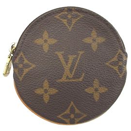 Louis Vuitton Monogram Mini Coin Purse Castaño