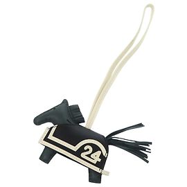 Hermès Hermes Robeo 24 PM Handbag Charm Noir Vert Kaki