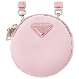 Prada Re-Nylon Mini Pouch Pink Gelb