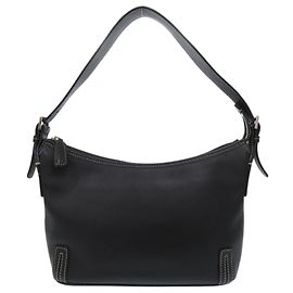 Borsa a tracolla in pelle Burberry Nova Check Nero Beige