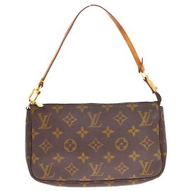 Louis Vuitton Pochette Accessoires NM Monogram Canvas Marrone