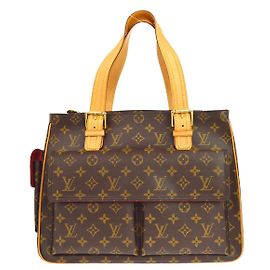 Louis Vuitton Multipli Cite Monogram Canvas Castaño