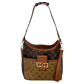 Sac à bandoulière Louis Vuitton Monogram Reverse Marron Monogramme