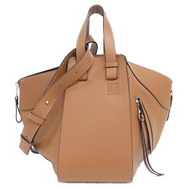 Bolso de hombro Loewe Hammock Small Castaño