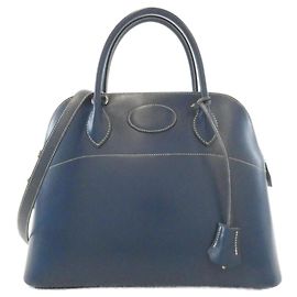 Hermès Hermes Bolide Handbag Blue
