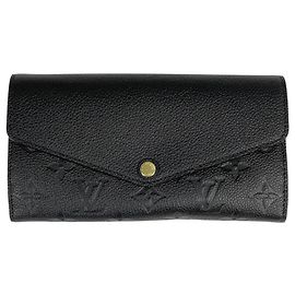 Portefeuille Long Louis Vuitton Monogram Empreinte Noir