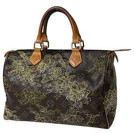 Bolsa de mão Louis Vuitton Speedy 30 Multicor