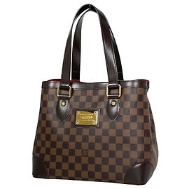 Borsa Tote Louis Vuitton Hampstead PM Marrone Damier ebene