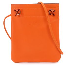 Hermès Bolso de hombro Hermes Aline Mini Roja Naranja