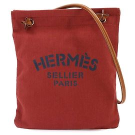 Hermès Sac Aline MM Shoulder Handbag Rot