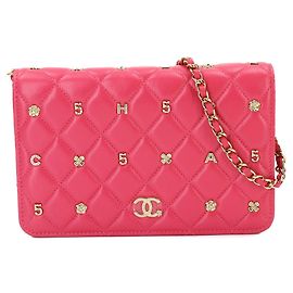 Cartera con cadena Chanel Matelassé en Rosa Rosa