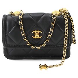 Sac Chanel Mini Matelasse 2-Way Noir
