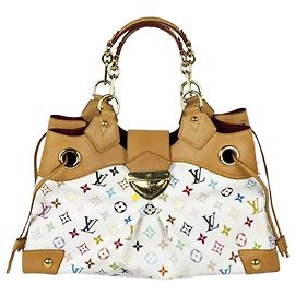 Louis Vuitton Monogram Multicolor Ursula Handbag White Multiple colors