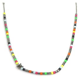 Colar de metal multicolorido Louis Vuitton Multicor
