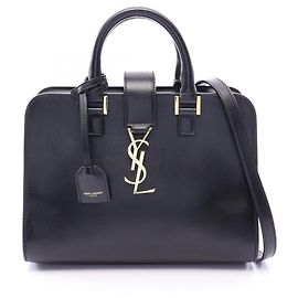 Bolsa Yves Saint Laurent Baby Monogram Cabas Preto