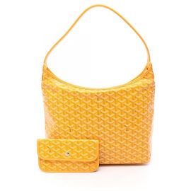 Bolsa hobo Goyard Boheme Multicor Amarelo