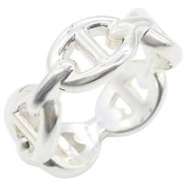Hermès Anello Hermes Chaine d'Ancre PM Argento