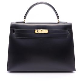 Hermès Borsa Hermes Kelly 32 Nero