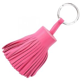Hermès Hermes Carmen Rose Shocking Charm Accessory Pink