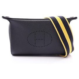 Hermès Borsa a Tracolla Hermes Vide Poche Blu navy