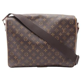 Bolsa de Ombro Louis Vuitton Abbesses Monogram Marrom