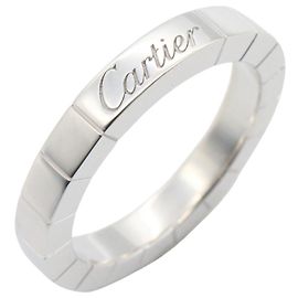 Bague Cartier Lanieres en or blanc 18K Doré