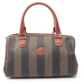 Saco Tote Fendi Pequin Marrom