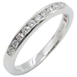 Autre Marque Tiffany & Co. Half Circle Channel Setting Ring Silber Andere