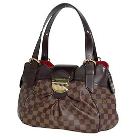 Louis Vuitton Sistina PM Tote Bag Braun