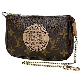 Louis Vuitton Mini Pochette Accessoires Castaño