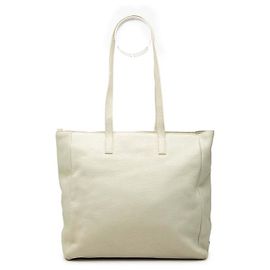 Borsa Tote Prada con placca logo triangolare Verde