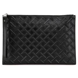 Borsa a pochette Intrecciato Bottega Veneta Nero