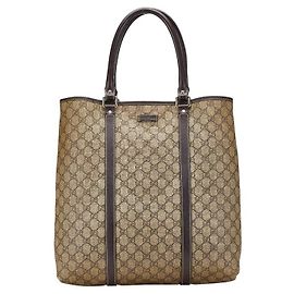 Borsa Tote Gucci GG Supreme 223668 Marrone Beige