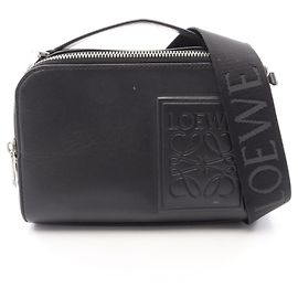 Bolsa Tiracolo Camera Bag Mini Loewe Preto