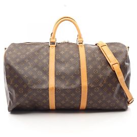 Louis Vuitton Keepall Bandoulière 55 Brown