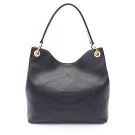 Prada VIT.DAINO Shoulder Bag Black