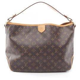 Borsa a tracolla Louis Vuitton Delightful PM Marrone