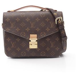 Louis Vuitton Pochette Metis MM Monogram Handtasche Braun