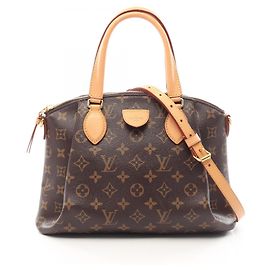 Louis Vuitton Rivoli PM 2-Way Handbag Brown