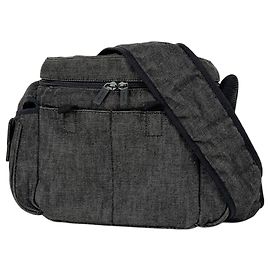 Borsa a tracolla Miu Miu in denim nero Nero
