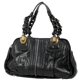 Chloé Eloise Lederhandtasche Schwarz