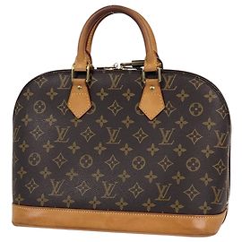 Sac à main Louis Vuitton Alma Marron